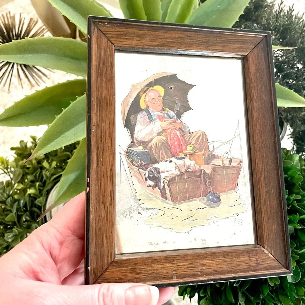 Norman Rockwell Glassiques Mirror Picture